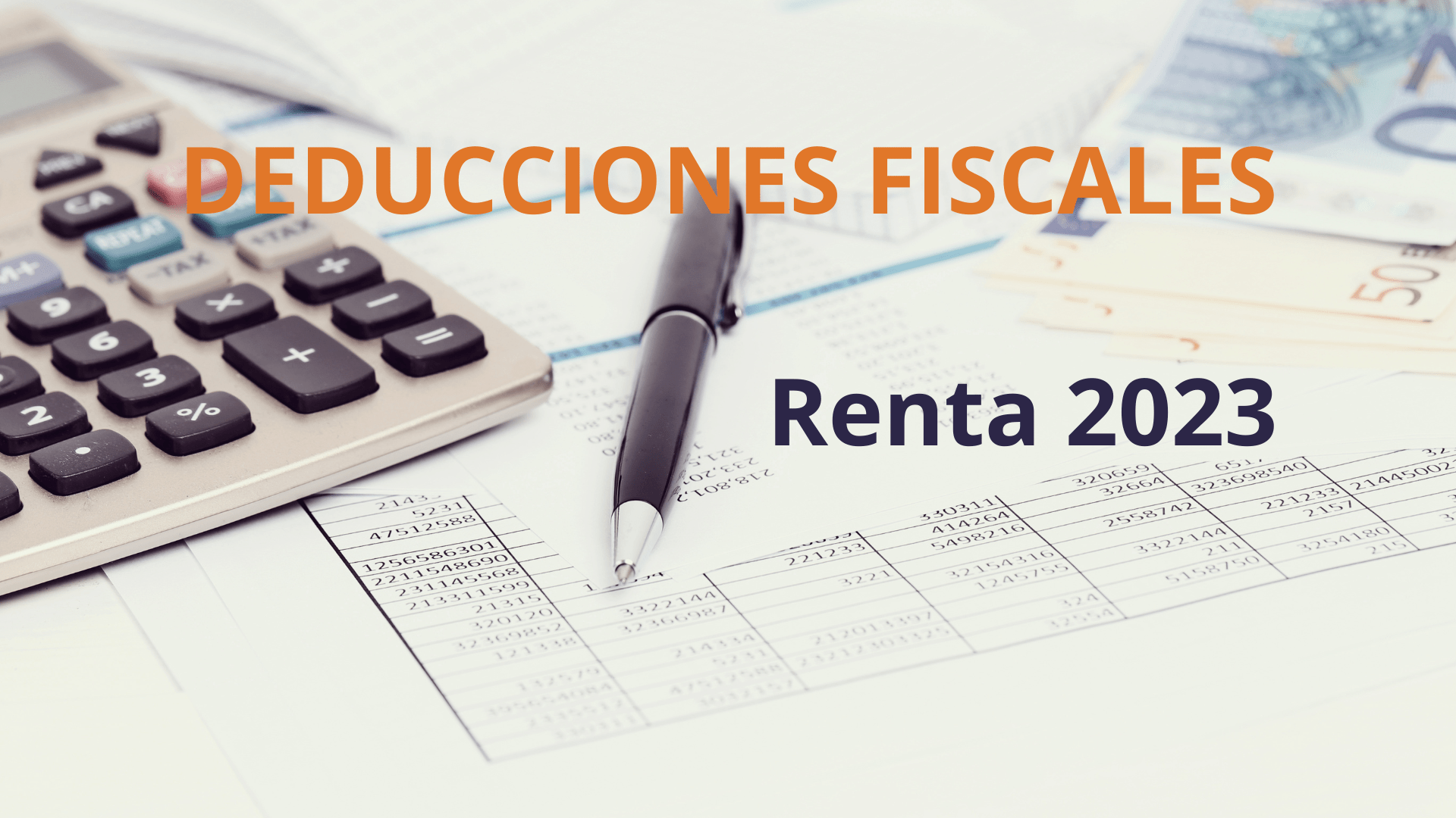 deducciones fiscales renta 2023